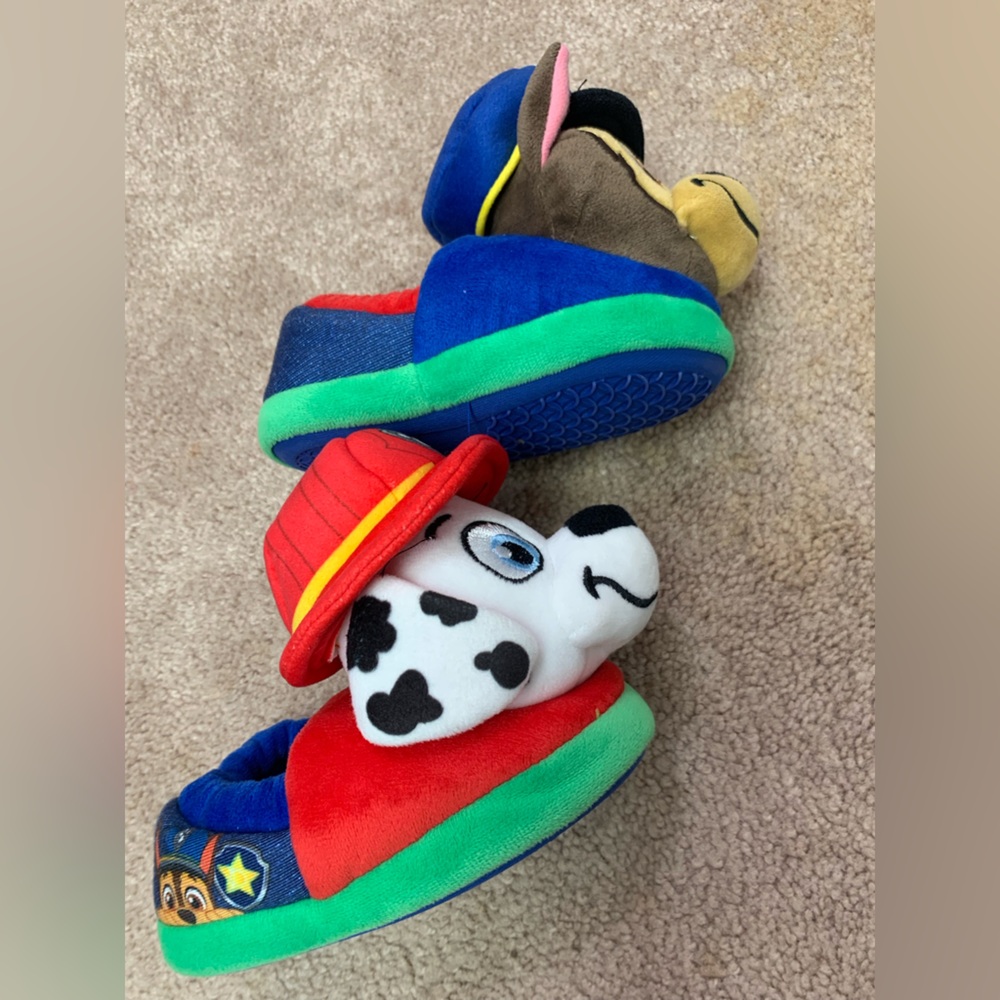 Toddler size 5-6 Paw Patrol slippers